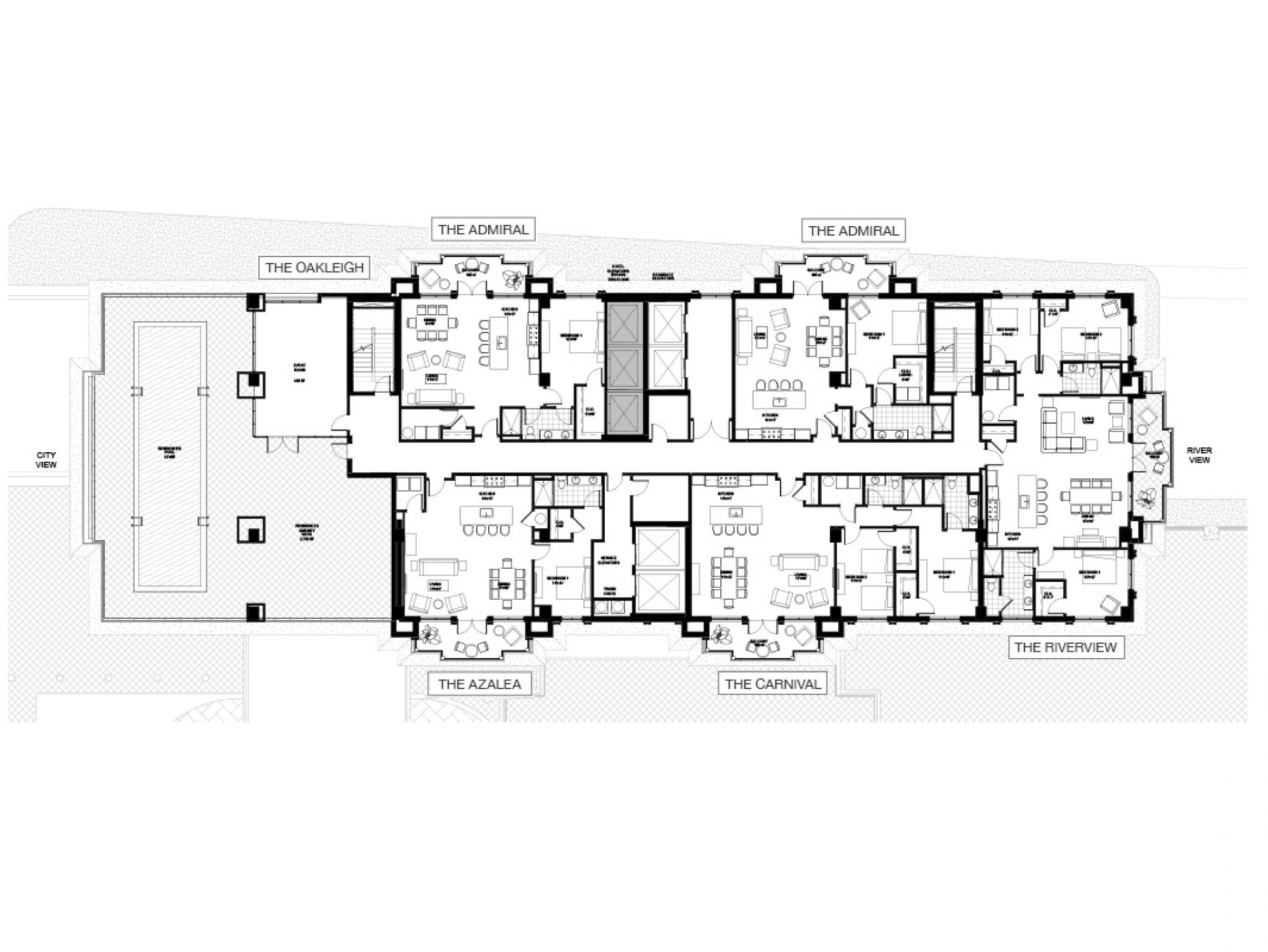Floors 3-13 | 8,200 sq ft